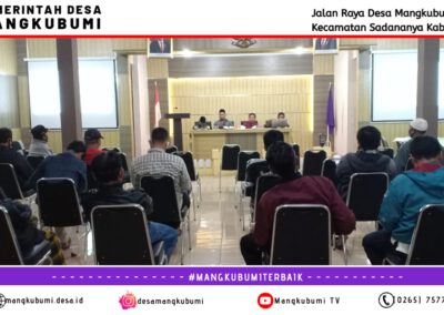 Pertemuan Rutin Forum RT/RW Desa Mangkubumi
